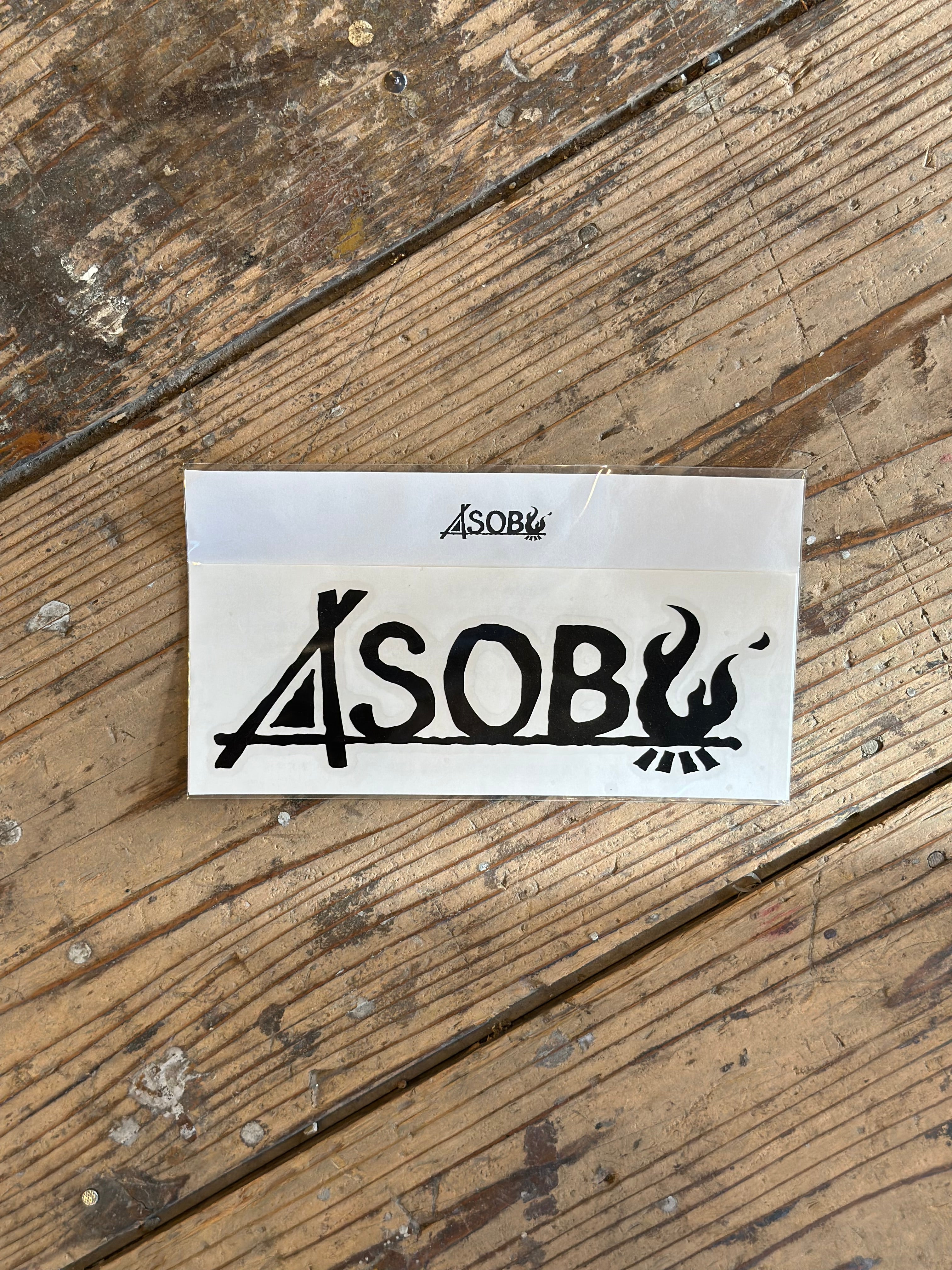 ASOBU ステッカー